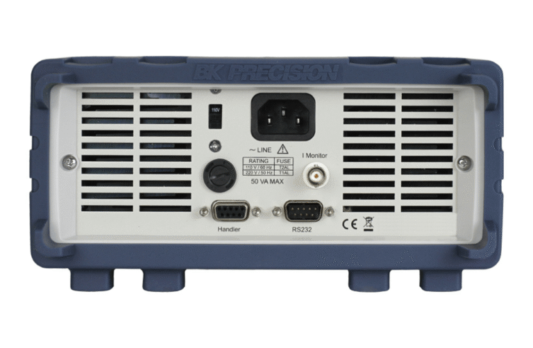 CARGA-ELETRONICA-8550-B&K-PRECISION-CONEXOES-TRASEIRAS