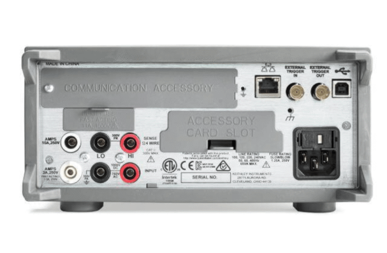 MULTIMETRO-DMM6500-TEKTRONIX-6½DIGITOS-CONEXOES-TRASEIRAS