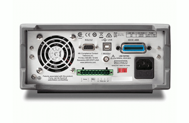 CARGA-ELETRONICA-2380-TEKTRONIX-CONEXOES-TRASEIRAS