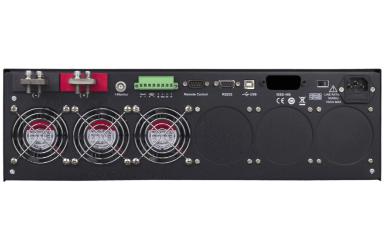 CARGA-ELETRONICA-8612B-B&K-PRECISION-500V-30A-750W-CONEXOES-TRASEIRAS