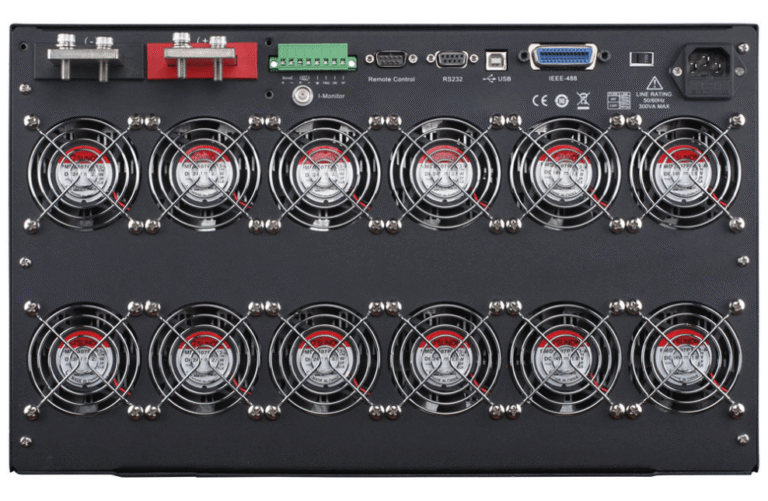 CARGA-ELETRONICA-8625-B&K-PRECISION-120V-720A-6000W-CONEXOES-TRASEIRAS