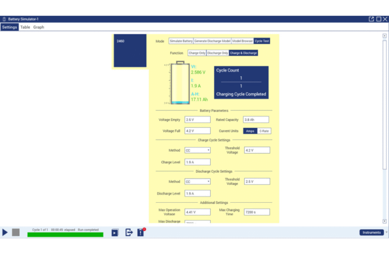 SOFTWARE-SIMULADOR-DE-BATERIAS-KEITHLEY-KICKSTART-5